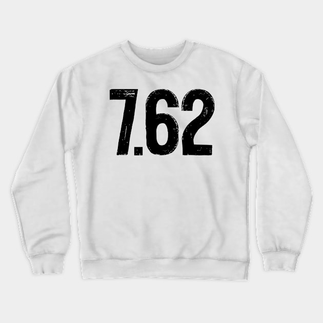 7.62 mm caliber Crewneck Sweatshirt by colorsplash